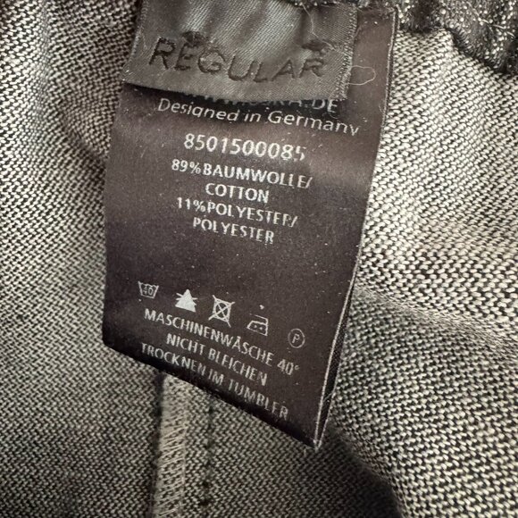 Oska Barrel Leg Jeans Womens Size 4 Black Cotton‎ Polyester PT-2475 - Picture 8 of 10